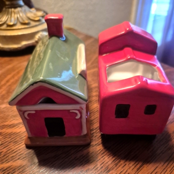 Vintage Coca-Cola Red and Green Cream And Sugar - Picture 10 of 11